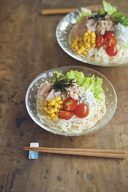 【連載】親子でエプロンの日　「レインボーそうめん」を作ろう！
