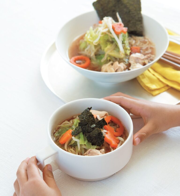 【連載】コウケンテツさん親子の「いっしょに作ったよ！」 春野菜ラーメン