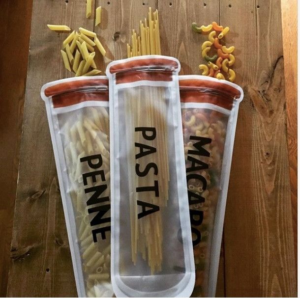 スタンディングジッパーの賢い食品収納アイデア