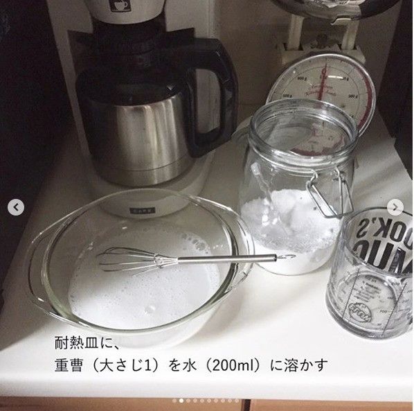 頑固な匂いも！オーブンレンジ汚れは重曹水でチン