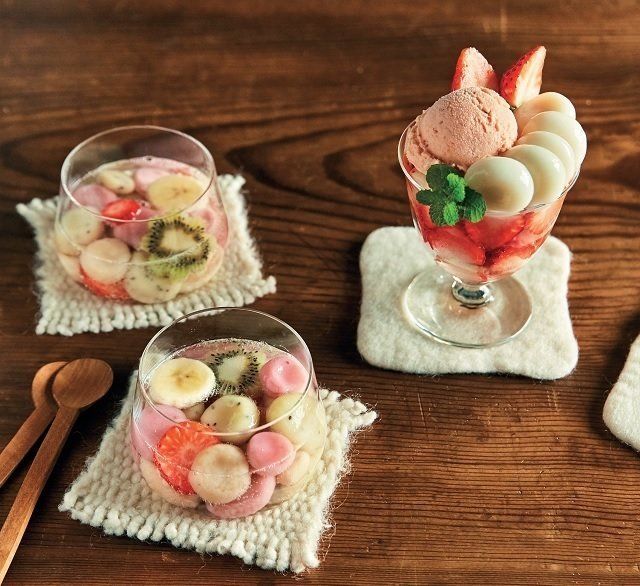 丸めてゆでるだけ！「白玉粉」でフォトジェニックおやつ