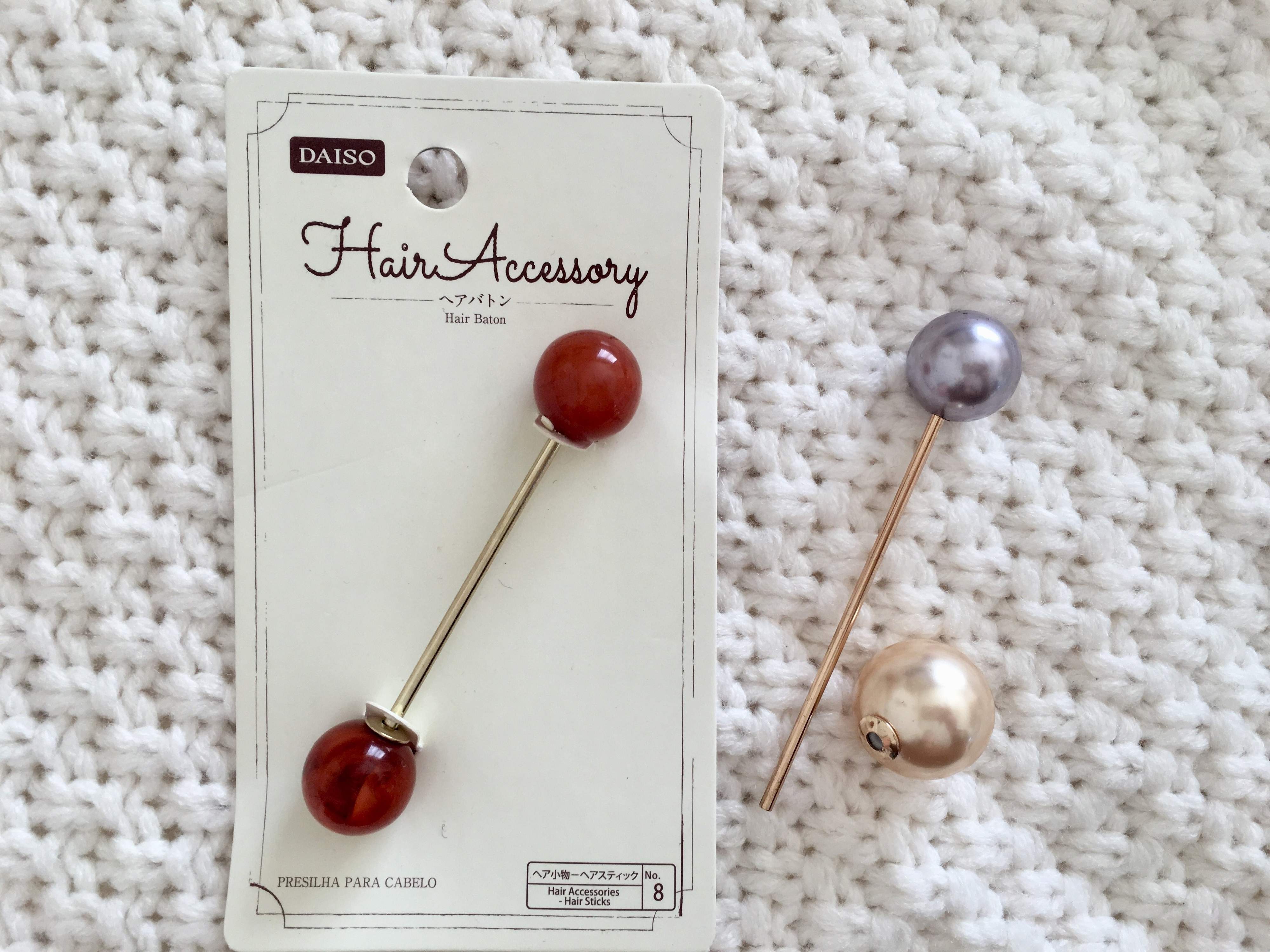 ママの簡単ヘアアレンジにはダイソーの「ヘアバトン」がおすすめ