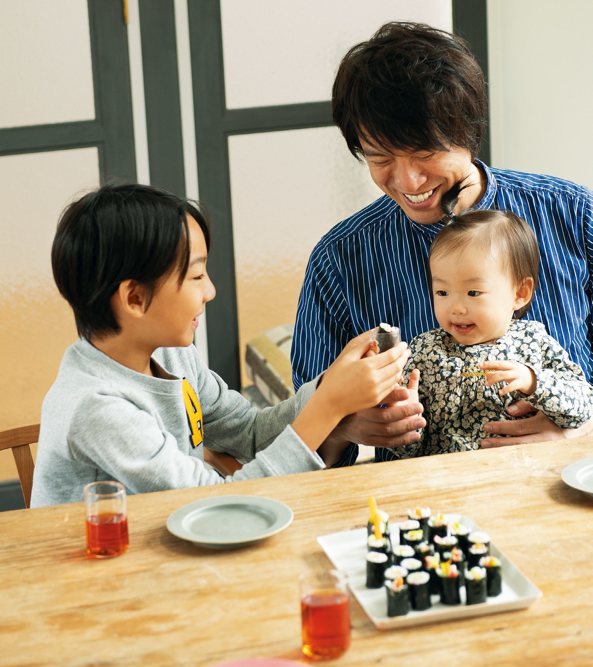 【連載】コウケンテツさん親子の「いっしょに作ったよ！」春野菜のコマキンパ