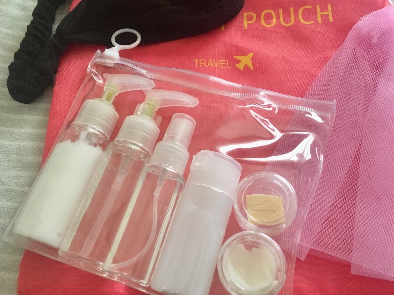 必要アイテム全部入り！3COINSの「トラベルボトルセット」