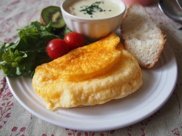 「ふわしゅわっ」なオムレツが100均で作れます！