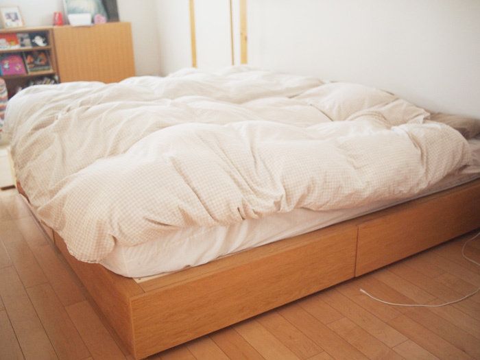 無印良品の「収納ベッド」でタンス２つ分の収納をゲット！