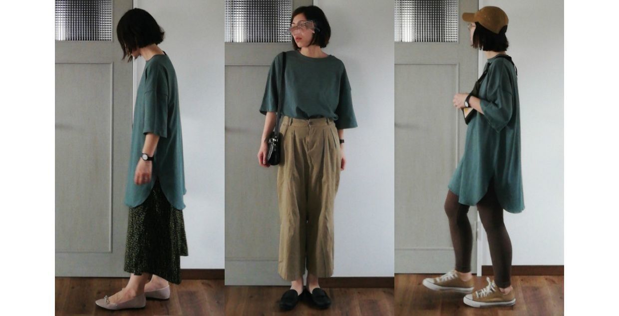 「3色ルール」が正解！トレンドのカラーTシャツ着こなし術