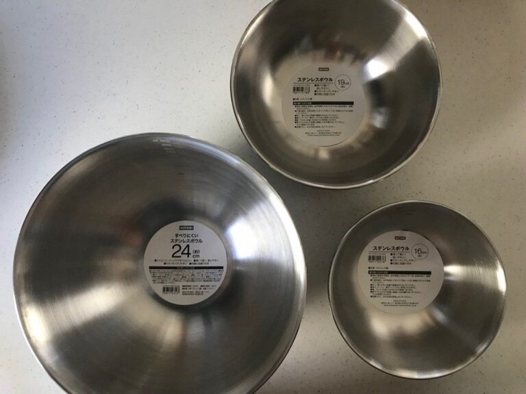 ニトリの「ステンレスボウル」に買い換えてみた！