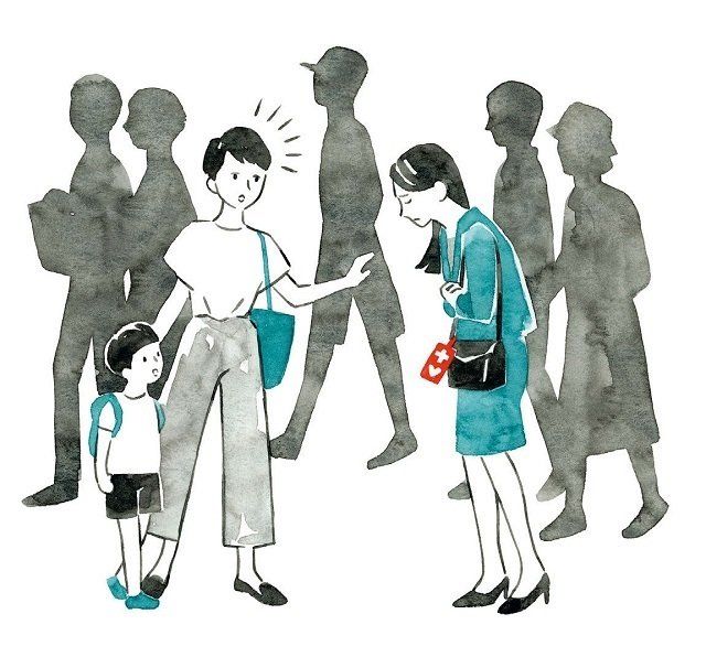 ヘルプマークをつけている人に出会ったとき、私たちにできること