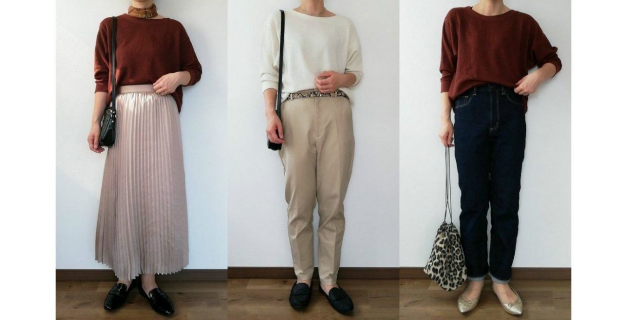 コーデしやすいシンプルなデザインで大人気のユニクロ「ワッフルT」をイロチ買い！