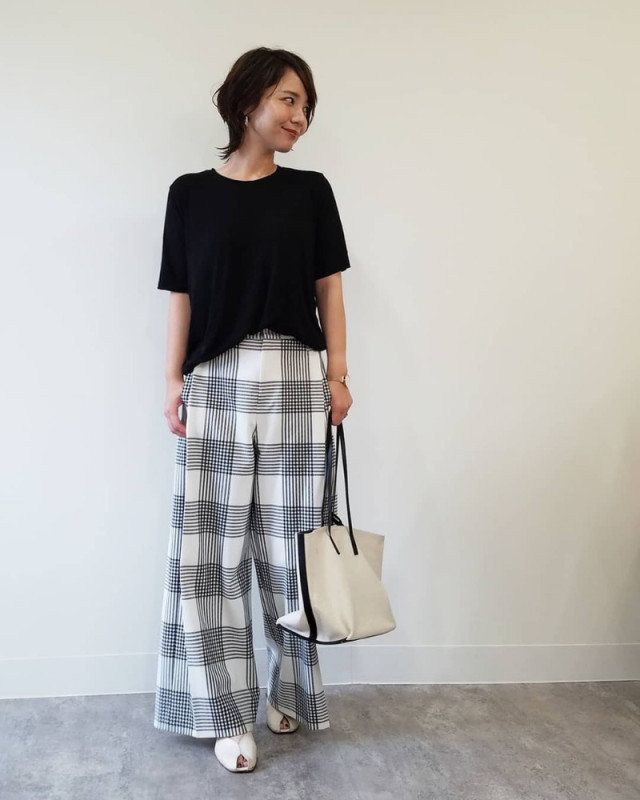 40代のチェックアイテムOKコーデとNGコーデ