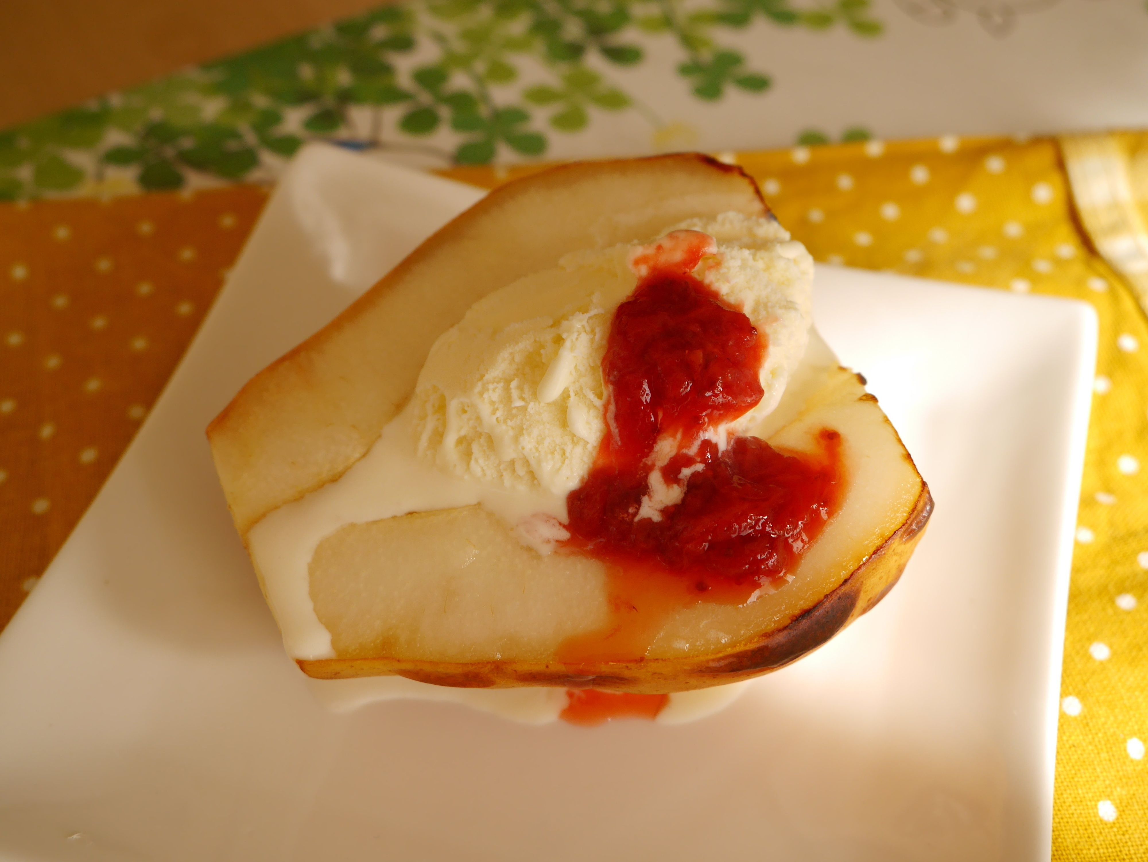 アツアツ＆ひんやり♪西洋なしでこんなスイーツいかがですか？