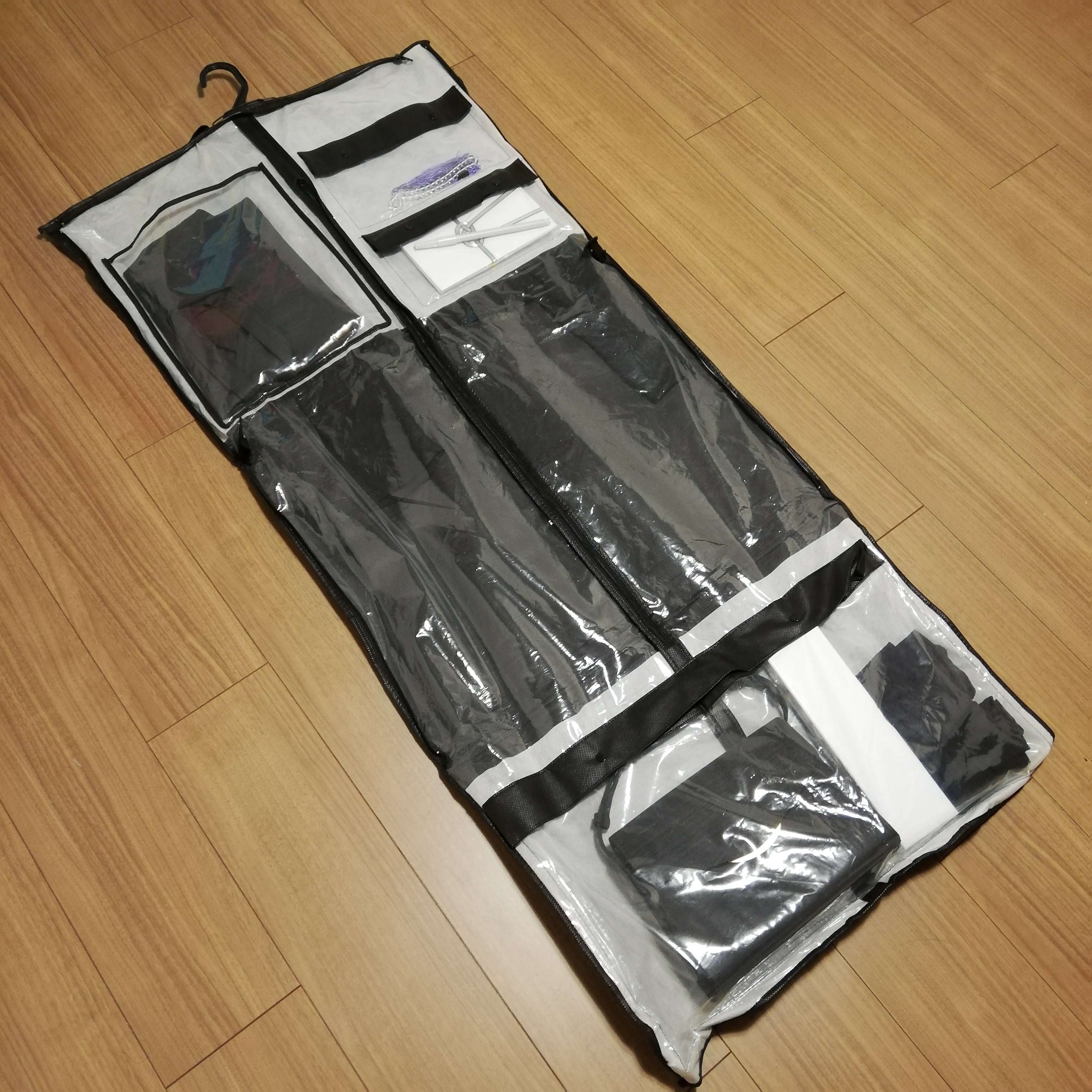 【喪服収納】そのまま持ち運べる！最強衣類カバーで全て解決
