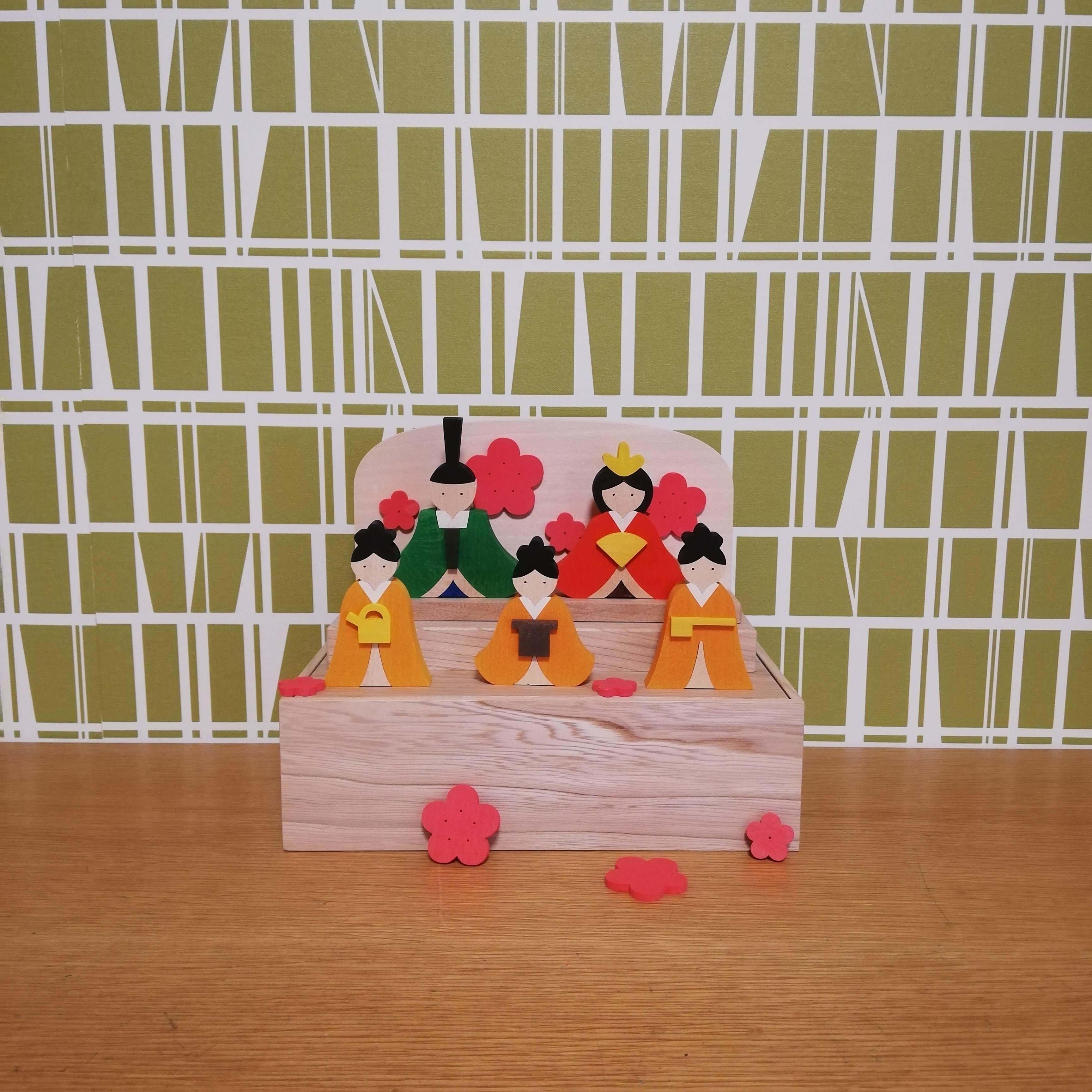 狭い家でも飾れる！我が家の雛人形はこれ