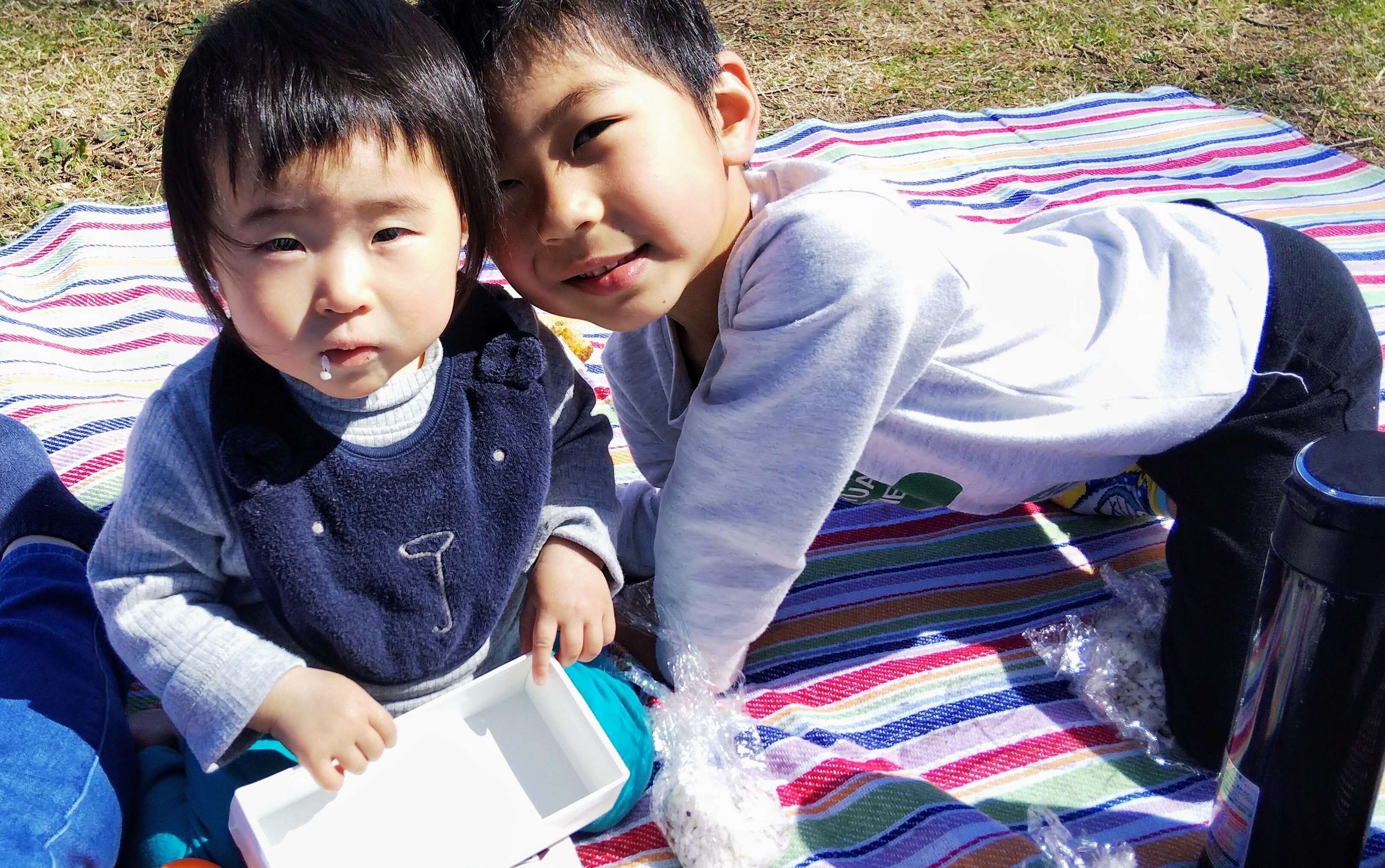 《おおつか家のことシリーズ》自宅保育中の過ごし方　４歳長男&０歳長女編