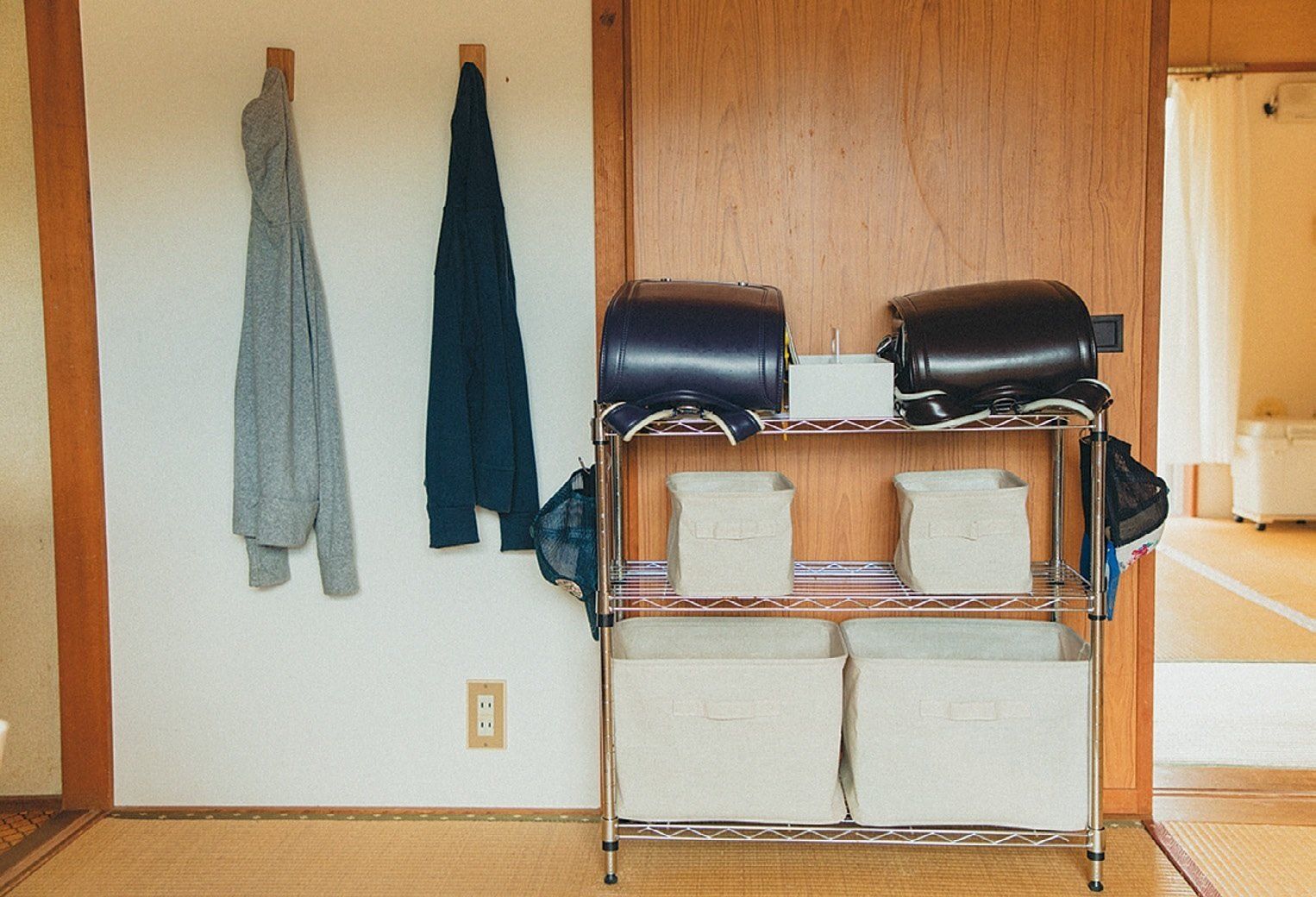 新学期がラクになる！子どもが自分でできる身支度コーナーの作り方実例４選