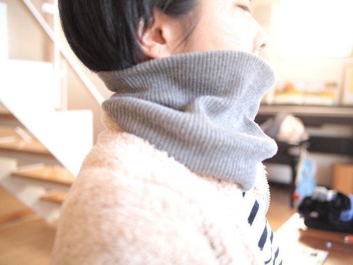 冷え対策の必需品！無印良品「首のチクチクをおさえたタートルネックウォーマー」