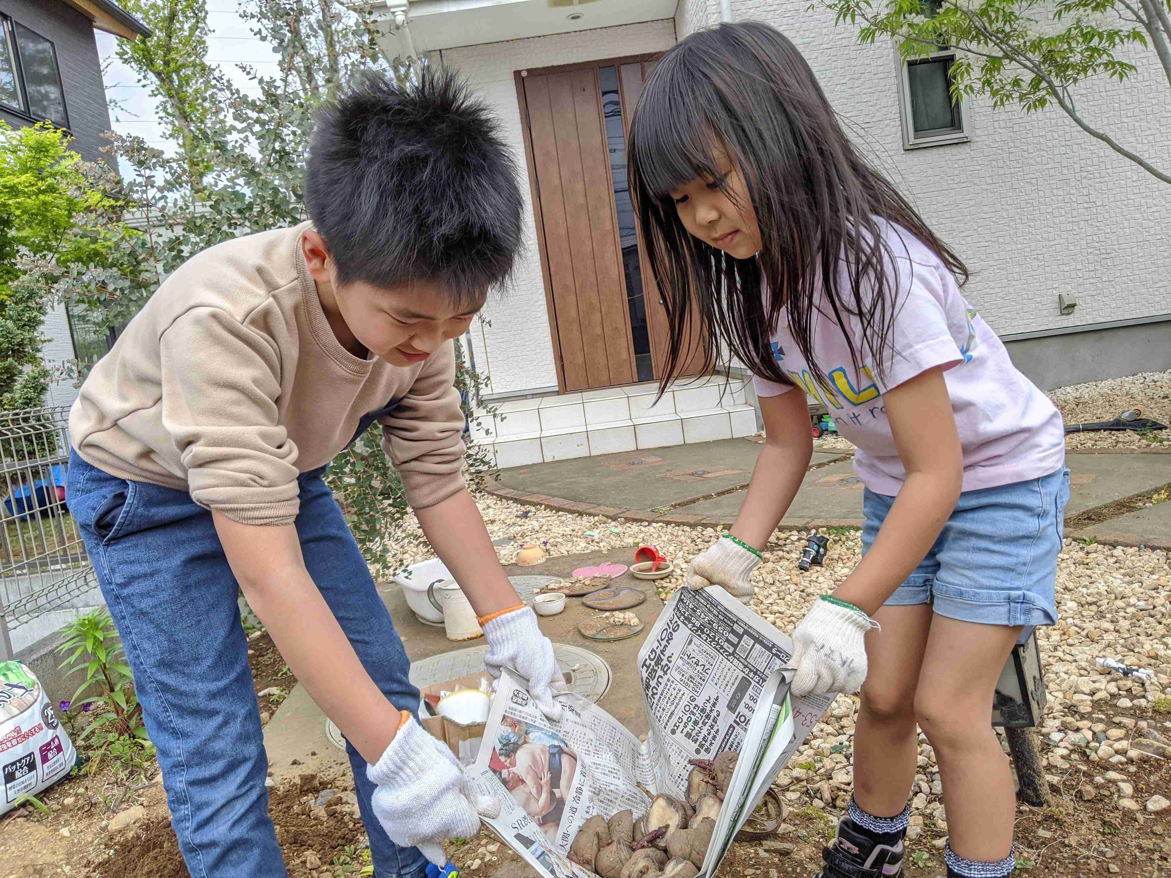夏のはたけ、始めました〜！！