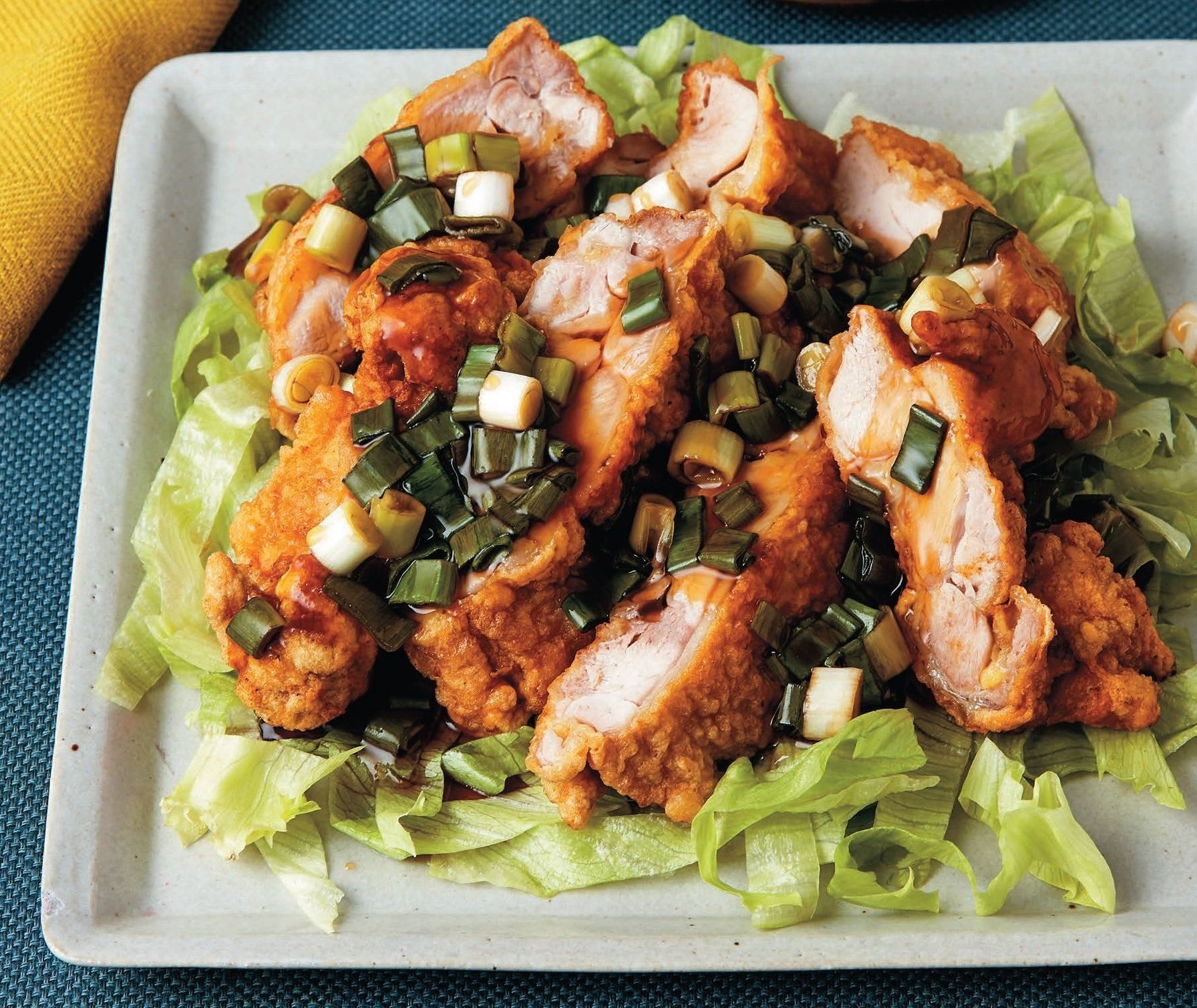 ねぎ甘酢だれでおいしさ間違いなし！チキン南蛮ねぎ甘酢だれがけ