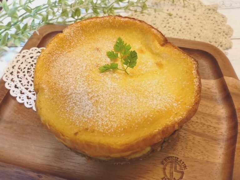 親子クッキングにおすすめ！混ぜるだけ♪簡単本格ベイクドチーズケーキ