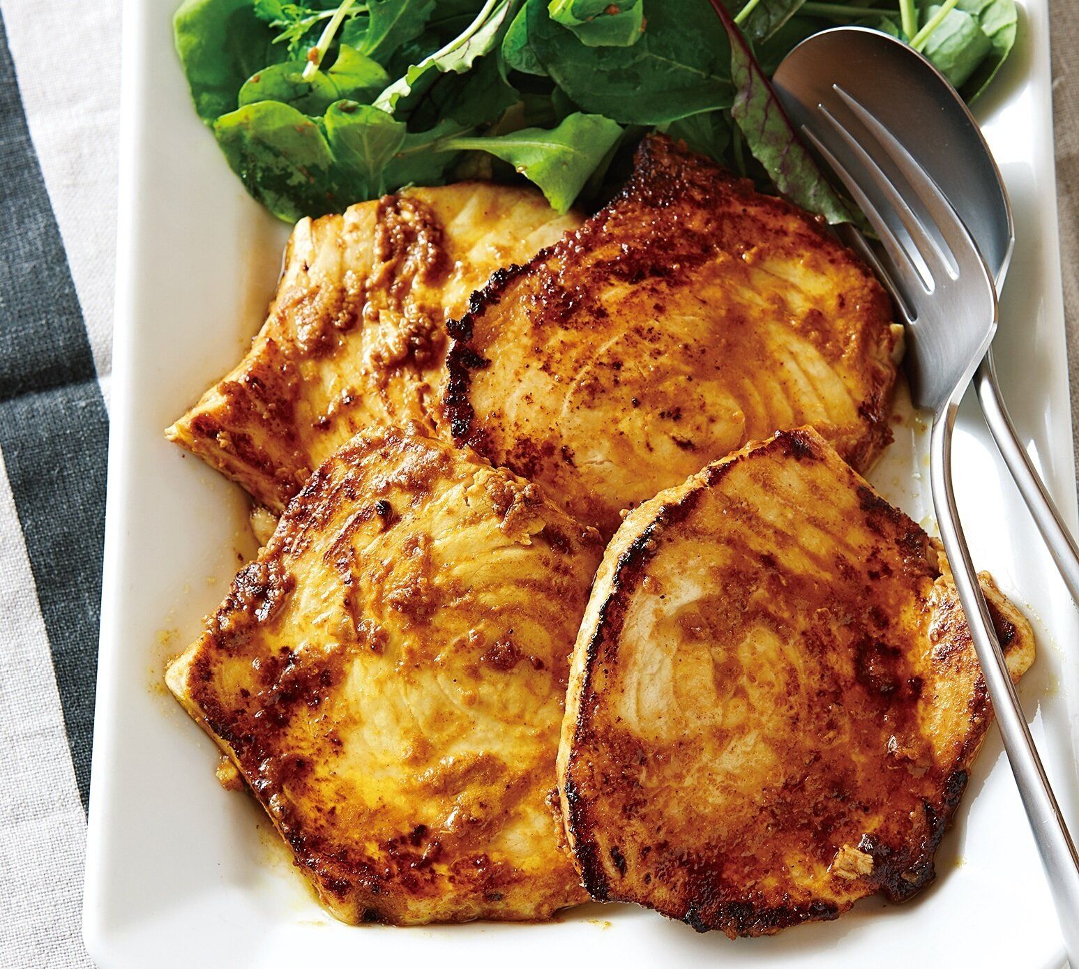 おべんとうにも使える＆漬けて焼くだけで超簡単！めかじきのタンドリーソテー