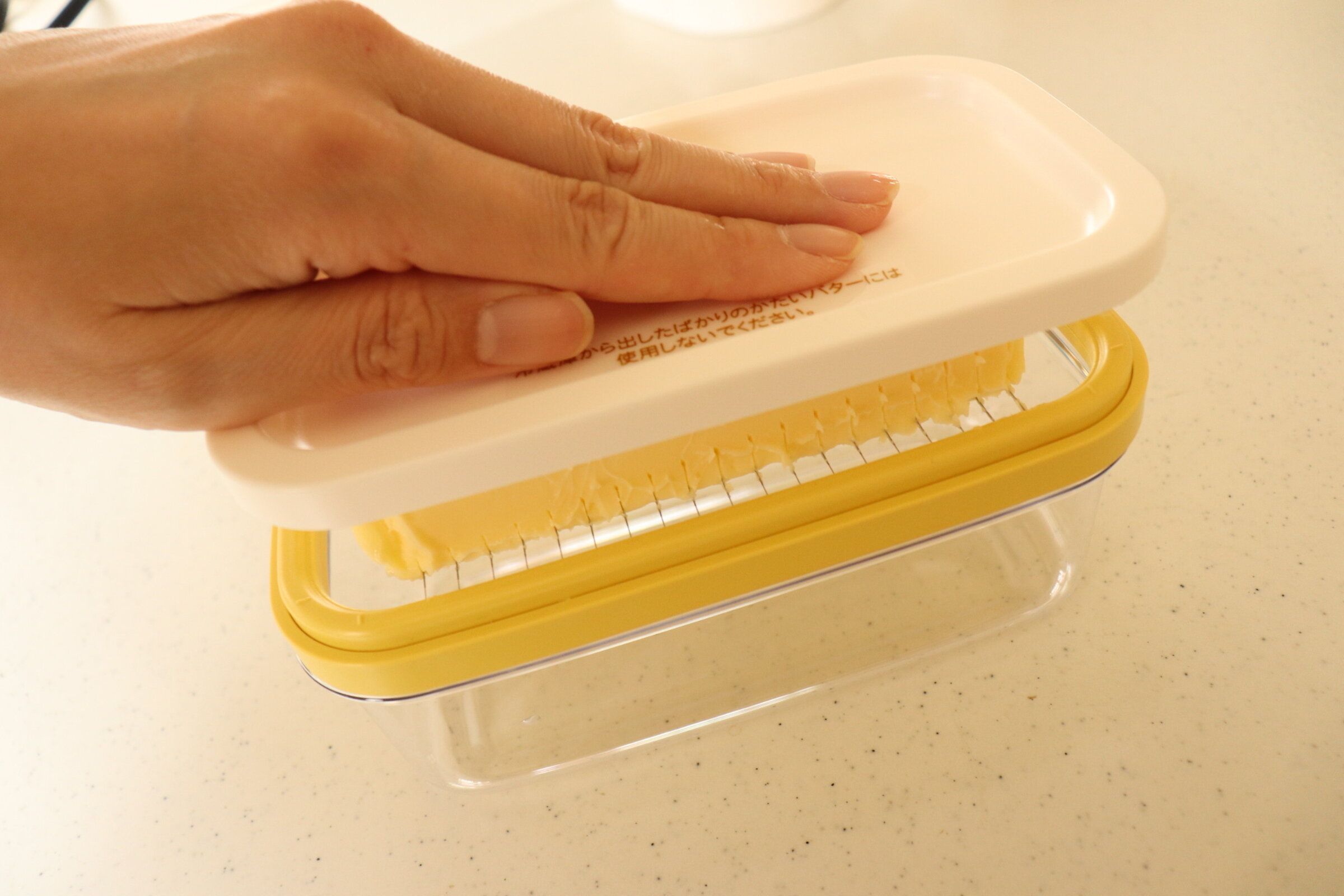 ニトリの「カットできちゃうバターケース」が便利！