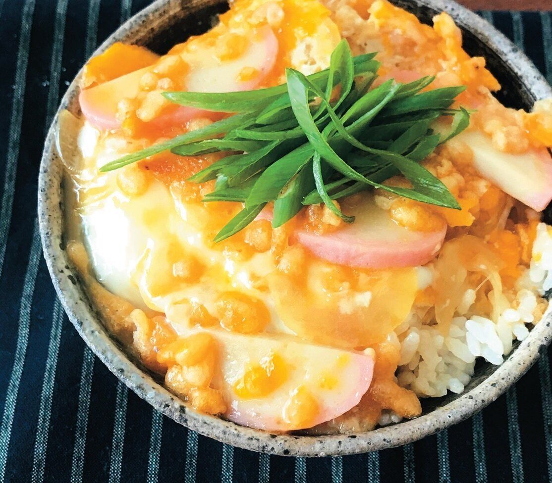 煮るよりふわとろで、失敗なし！木の葉丼