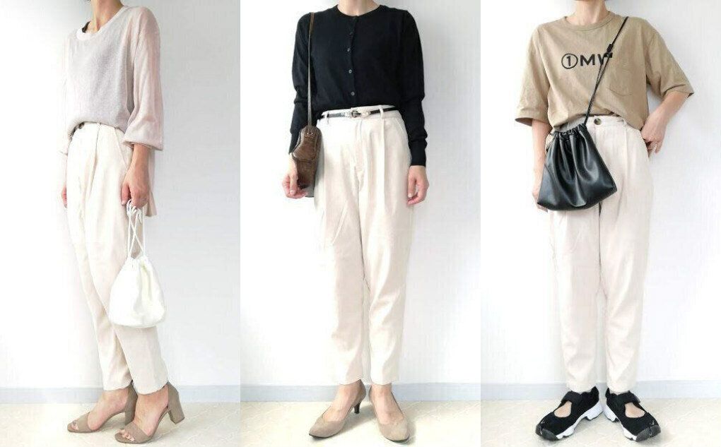 【GU】40代にイチオシ「ライトコーデュロイタックテーパードパンツ」ならすっきり美脚が叶う！