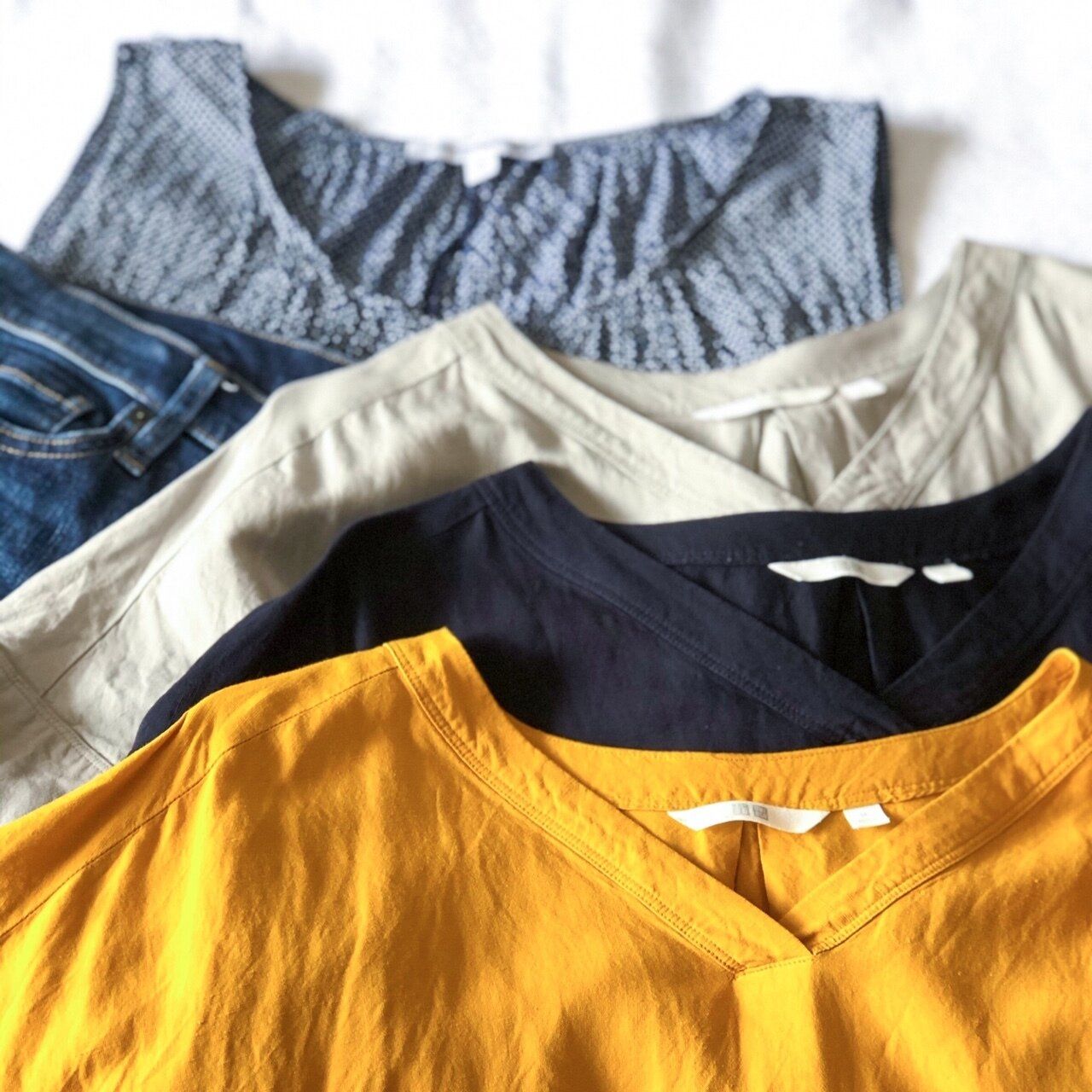 【夏服の振り返り】平均5アイテムで過ごした夏