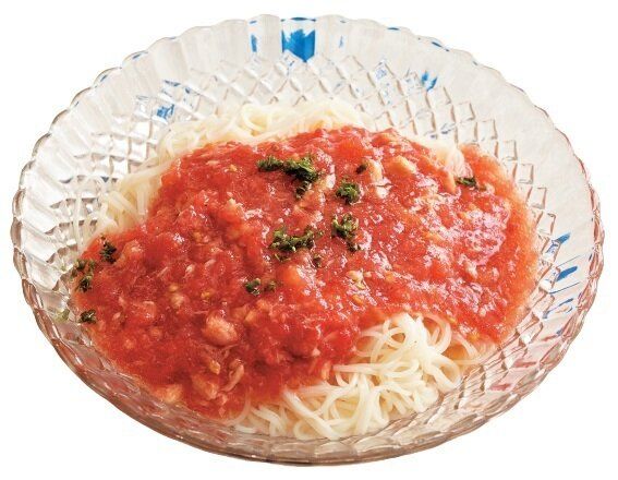 トマトをするだけ！ツナトマトだれそうめん