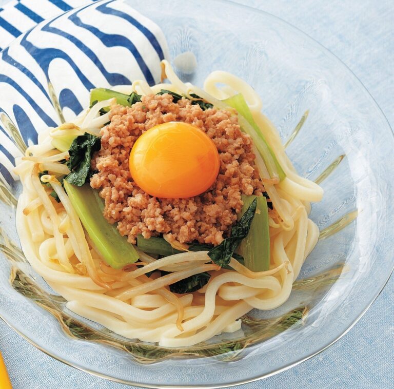 レンジのトリプル活用で火の前に立たない♪冷やしビビンバうどん