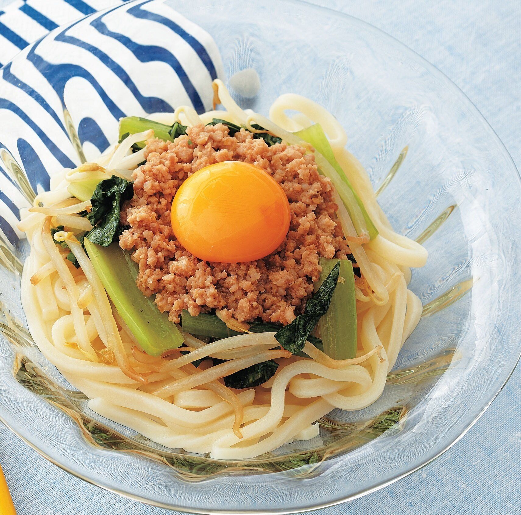 レンジのトリプル活用で火の前に立たない♪冷やしビビンバうどん