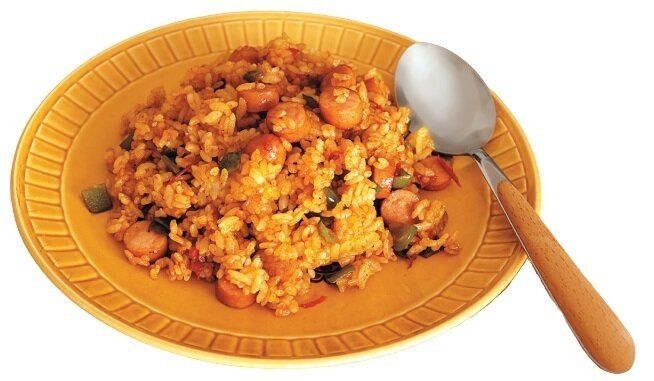 パンチがきいた甘辛味でパワフルに！ジャンバラヤ風炒飯