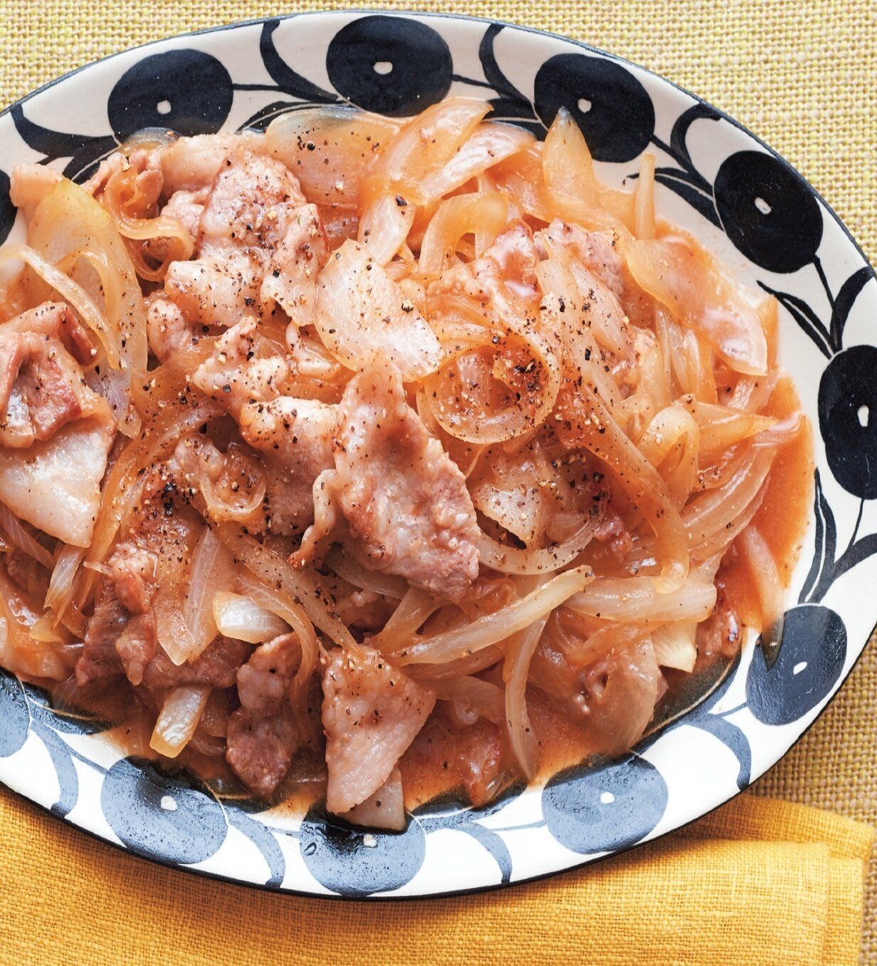 ポン酢しょうゆでさっぱり手軽にできて◎！豚バラのポン酢炒め