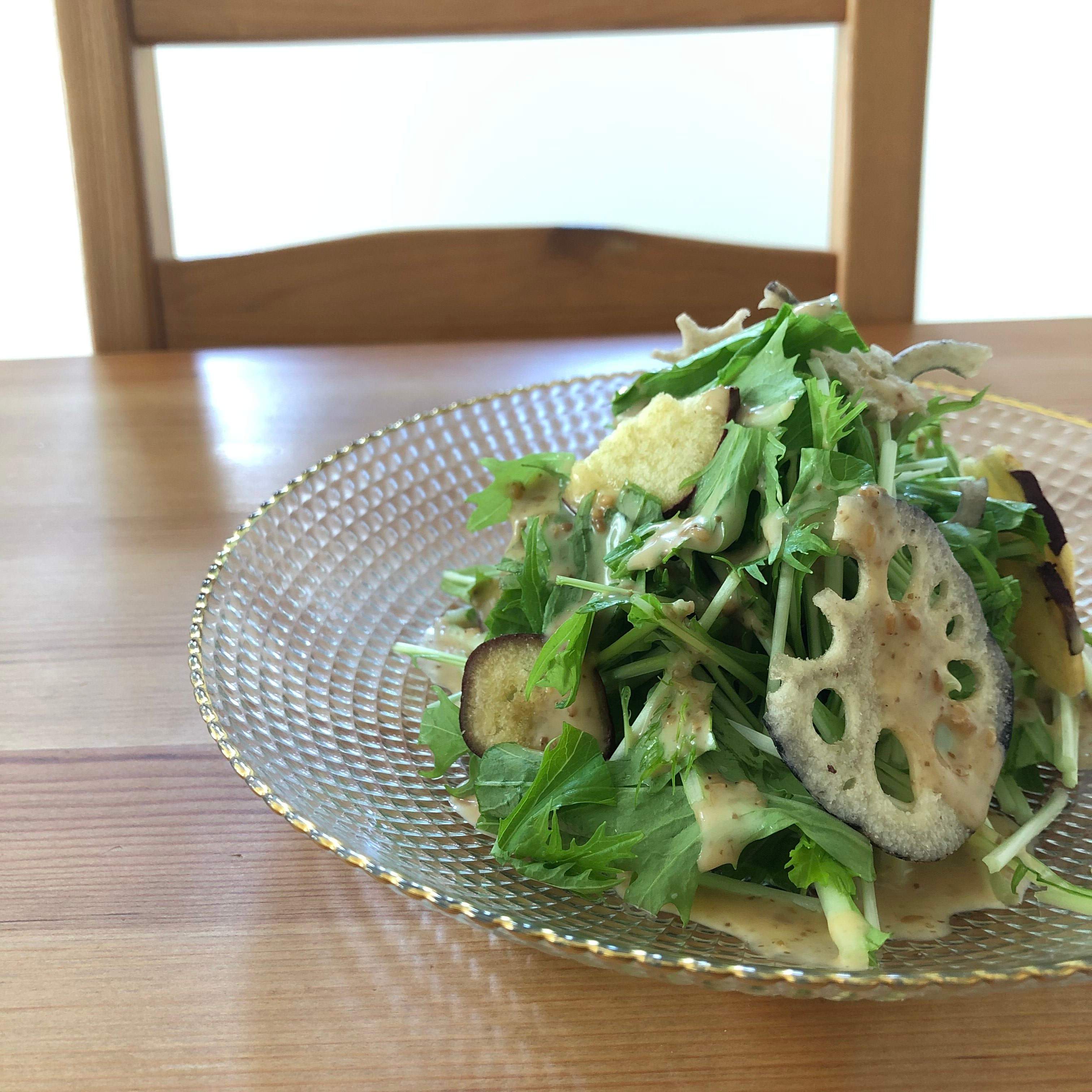 【まるでデパ地下！？】デリ風根菜サラダがすぐ作れるマル秘ワザとは？！