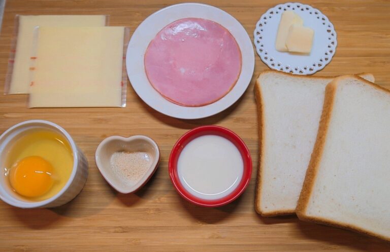 チーズがとろ～り！パリの定番カフェメニュー【クロックムッシュ】の簡単レシピ