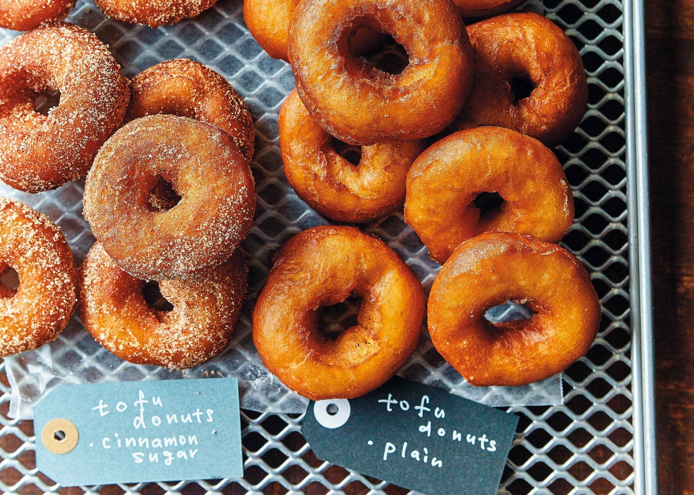 豆腐を使って油の吸収をセーブ！豆腐ドーナツ