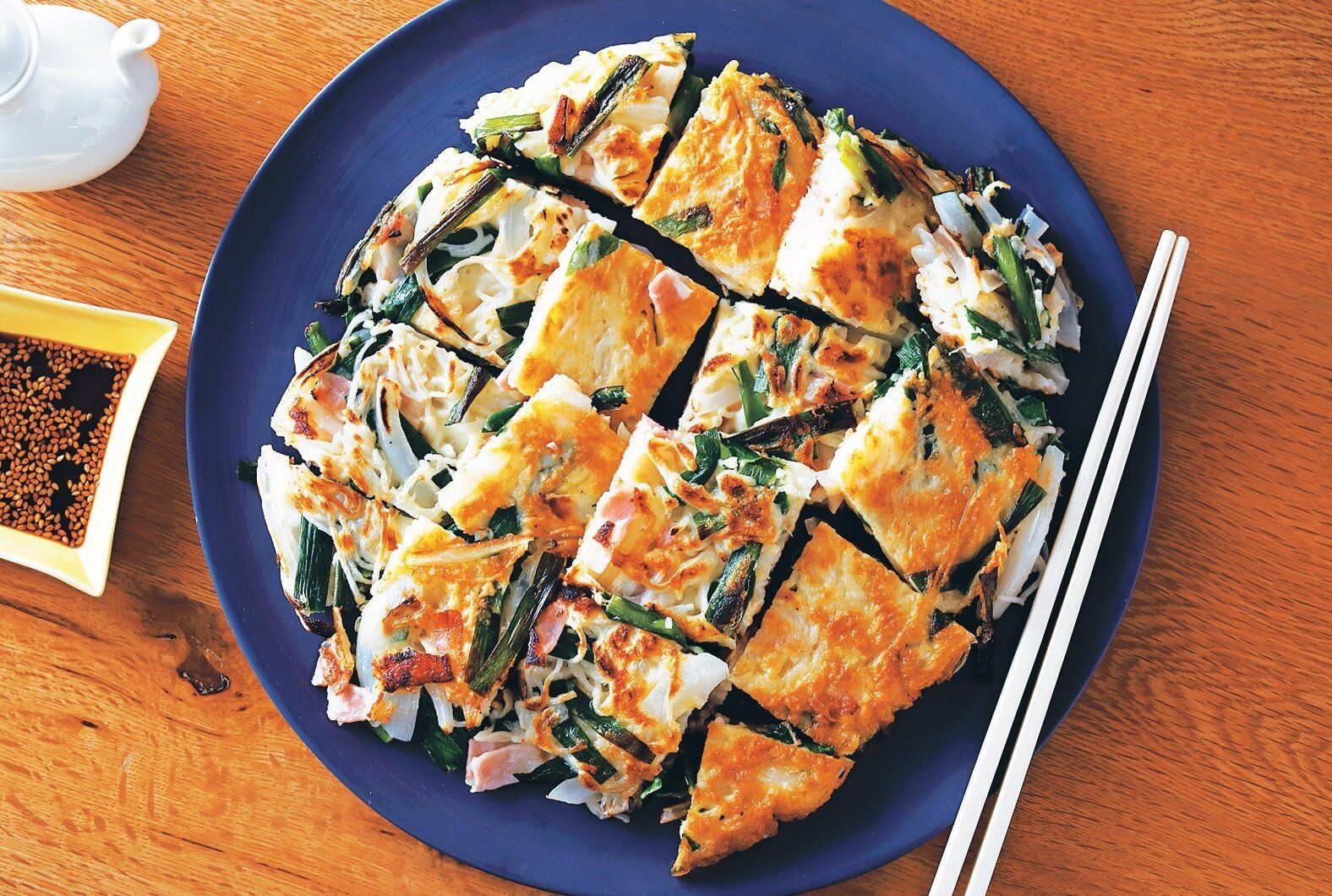 残り物のそうめんを利用したっていいじゃない♪そうめんチヂミ