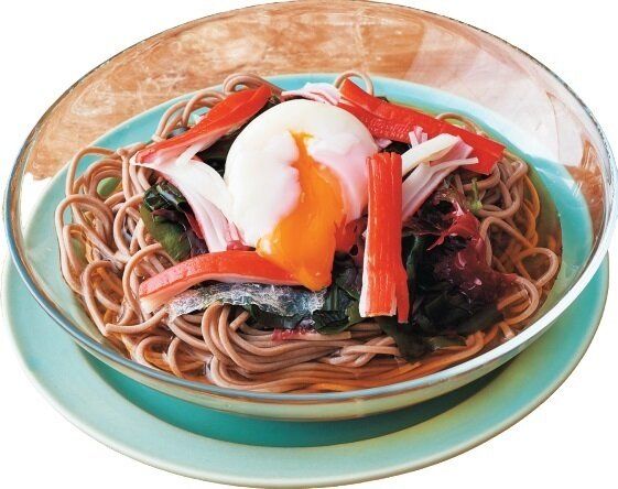 そばをゆでればなんとかなる！海草サラダそば