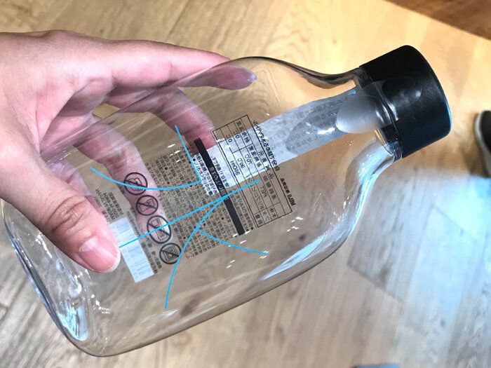 ペットボトルと同じくらいの値段で繰り返し使えるボトル！新しいエコスタイル「無印良品」 自分で詰める水