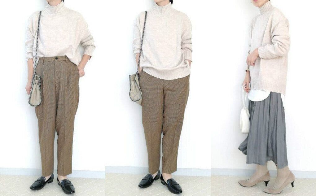 【GU】40代これを買うべき！「ニットチュニック」は着こなし万能神アイテムなんです