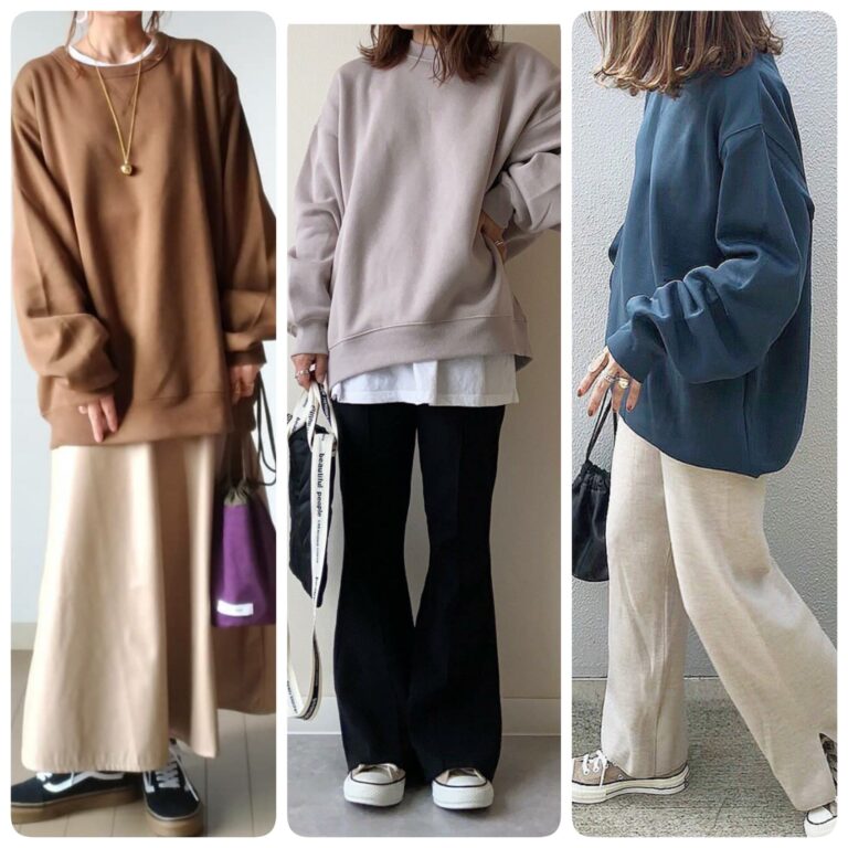 【GU】旬な大人カジュアルを叶える！スウェットコーデ5選
