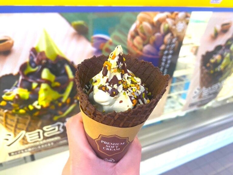 【ミニストップ】これ絶対おいしいやつ！コーンまで美味すぎる新作ソフトクリーム