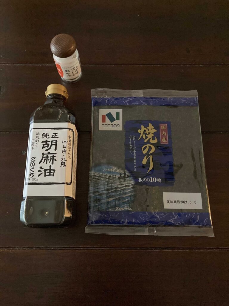 材料3つで簡単便利！韓国海苔は自分で作れる！