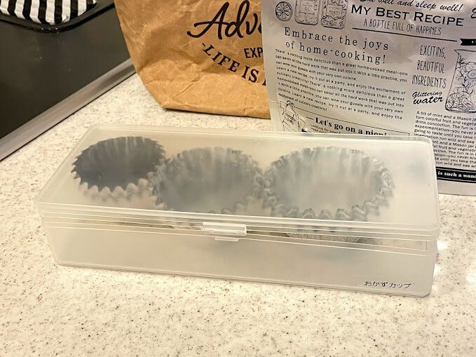 【セリア】こんなの欲しかった！おかずカップ収納ケース