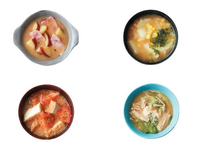 こんな組み合わせあり！？素材２つで大満足の絶品みそ汁レシピ８