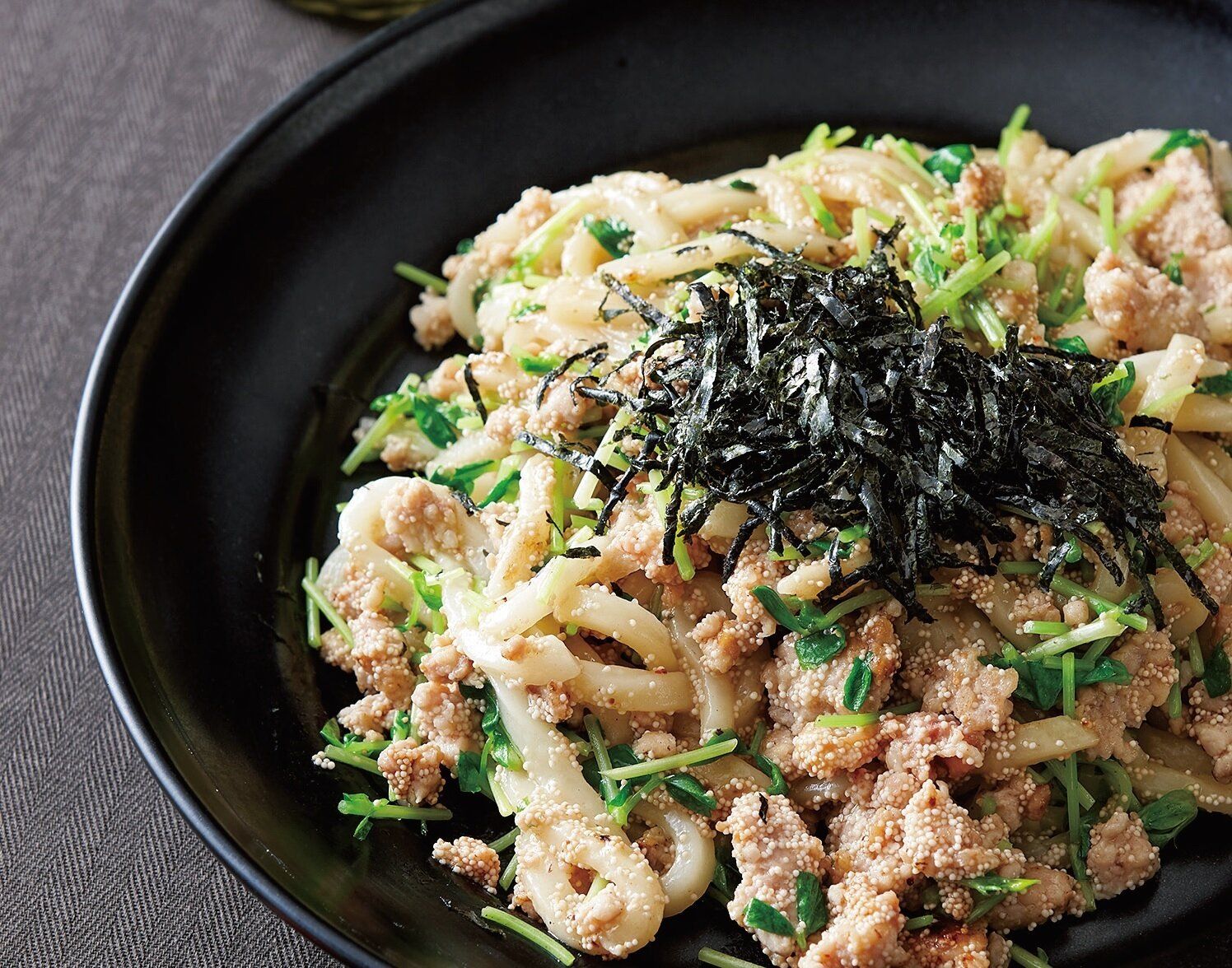 味つけに失敗なし＆速攻でできる強～い味方！明太焼きうどん