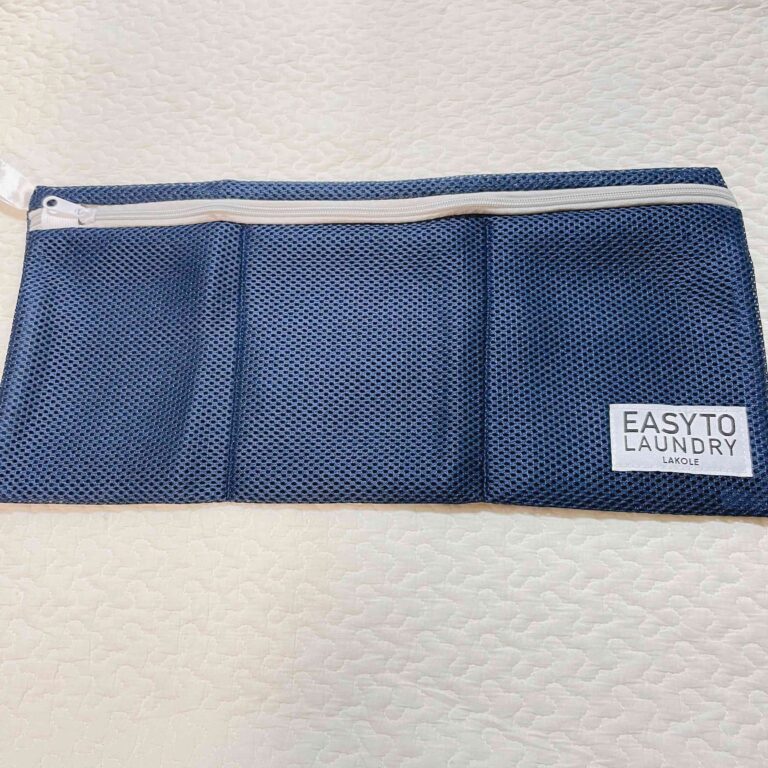 330円の3ポケットランドリーネットが○○○洗いに超便利！