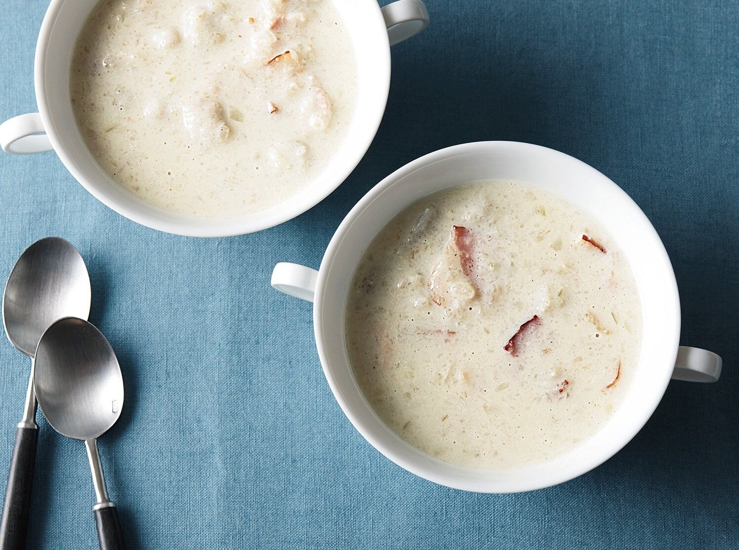 つぶして濃厚クリーミースープに♪里いもとベーコンのポタージュ