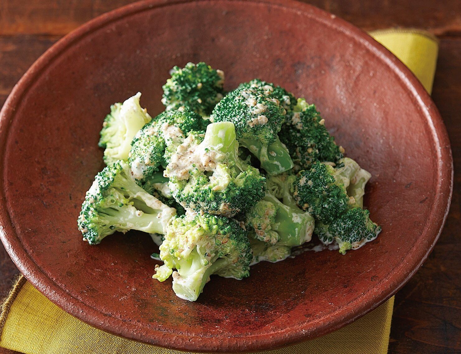 ちゃちゃっとできる便利レシピ！ブロッコリーのごまマヨあえ